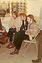 Jack Bruce, Ginger Baker, Eric Clapton. Clowes Memorial Hall, February 1968.